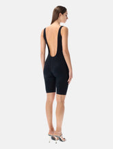 Diesel black technical jumpsuit - | Spazio Pritelli