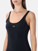 Diesel black technical jumpsuit - | Spazio Pritelli