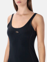 Diesel black technical jumpsuit - | Spazio Pritelli