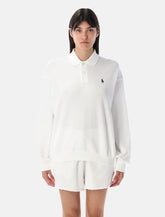 Polo Ralph Lauren white cotton polo sweatshirt - | Spazio Pritelli