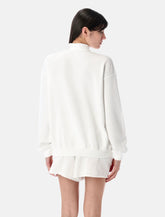 Polo Ralph Lauren white cotton polo sweatshirt - | Spazio Pritelli
