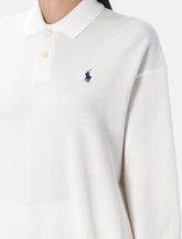 Polo Ralph Lauren white cotton polo sweatshirt - | Spazio Pritelli