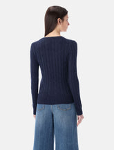 Pullover Julianna in cotone a trecce di Polo Ralph Lauren - | Spazio Pritelli