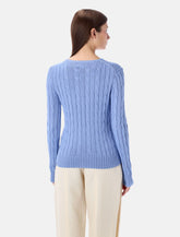 Pullover Julianna in cotone a trecce di Polo Ralph Lauren - | Spazio Pritelli