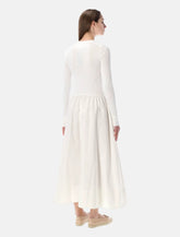 Polo Ralph Lauren cotton Henley long dress - | Spazio Pritelli