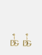 Gold DG Logo Earrings - | Spazio Pritelli