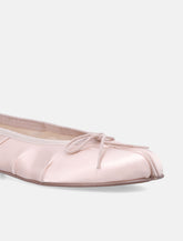 Maison Margiela Tabi satin ballerina - | Spazio Pritelli