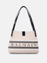 Balmain Release canvas shopper bag - | Spazio Pritelli