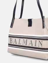 Balmain Release canvas shopper bag - | Spazio Pritelli