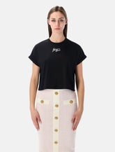 T-shirt corta in cotone Balmain - | Spazio Pritelli