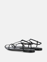 Jil Sander leather pointed flat sandals - | Spazio Pritelli
