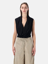 Alaïa black Draped Body - | Spazio Pritelli