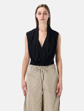 Alaïa black Draped Body - | Spazio Pritelli