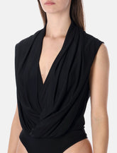 Alaïa black Draped Body - | Spazio Pritelli