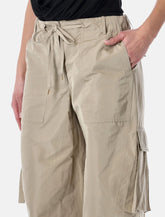 Alaïa Cargo Pants in sable beige - | Spazio Pritelli