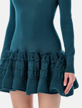 Abito mini Crinoline con ruche di Alaïa realizzato - | Spazio Pritelli