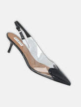 Alaïa Le Cœur Patent Slingbacks - | Spazio Pritelli
