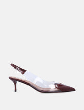 Alaïa Le Cœur Patent Slingbacks - | Spazio Pritelli