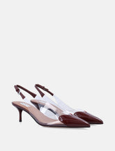 Alaïa Le Cœur Patent Slingbacks - | Spazio Pritelli