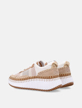 Sneakers da donna Chloé Nama in mesh e pelle scamosciata - | Spazio Pritelli