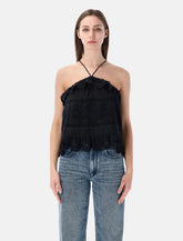Marant Étoile Prisha lace top - | Spazio Pritelli