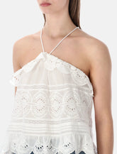 Marant Étoile Prisha lace top - | Spazio Pritelli