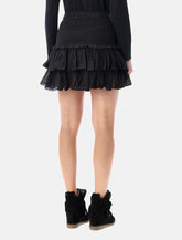 Marant Étoile Naomi voile mini skirt - | Spazio Pritelli