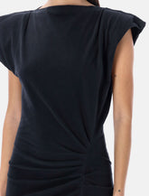 Marant Étoile Nadela cotton draped maxi dress - | Spazio Pritelli