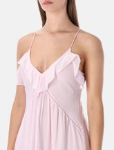 Marant Étoile Vasma organic cotton voile dress - | Spazio Pritelli