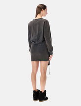 ZAE FLEECE MINI DRESS - | Spazio Pritelli