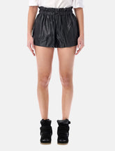 Shorts Naline in ecopelle Marant Étoile - | Spazio Pritelli