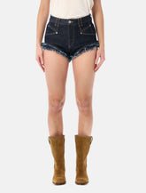 ENEIDALA DENIM SHORT - | Spazio Pritelli