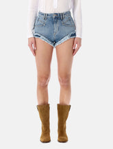 ENEIDALA DENIM SHORT - | Spazio Pritelli