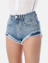 ENEIDALA DENIM SHORT - | Spazio Pritelli