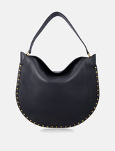 Borsa Oskan Hobo in suede nera Isabel Marant - | Spazio Pritelli