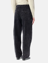 Pantaloni Ireme workwear in denim di Isabel Marant - | Spazio Pritelli