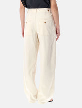 Isabel Marant Ireme workwear denim trousers - | Spazio Pritelli