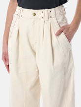 Isabel Marant Ireme workwear denim trousers - | Spazio Pritelli