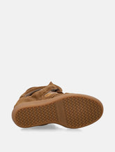 Isabel Marant Bekett suede wedge sneakers - | Spazio Pritelli