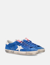 Sneakers Golden Goose Super-Star blu - | Spazio Pritelli
