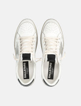 Golden Goose Ball Star white and gray leather sneaker - | Spazio Pritelli