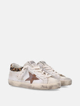 Sneakers Golden Goose Super-Star stampa Leo - | Spazio Pritelli