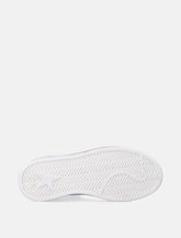 Sneakers da donna Golden Goose Ball Star in pelle bianca con stella animalier - | Spazio Pritelli