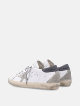Golden Goose Super-Star white and gray leather women’s sneaker - | Spazio Pritelli