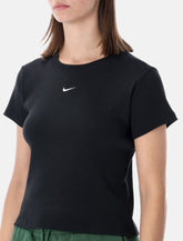 Nike ribbed short sleeve t-shirt - | Spazio Pritelli