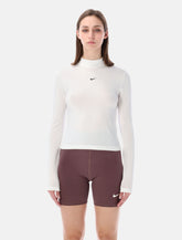 Nike slim mock neck long sleeve t-shirt - | Spazio Pritelli