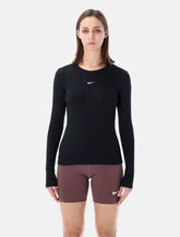 Nike ribbed slim long sleeve t-shirt - | Spazio Pritelli