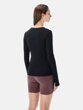 Nike ribbed slim long sleeve t-shirt - | Spazio Pritelli