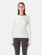 Nike ribbed slim long sleeve t-shirt - | Spazio Pritelli