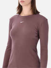 Nike ribbed slim long sleeve t-shirt - | Spazio Pritelli